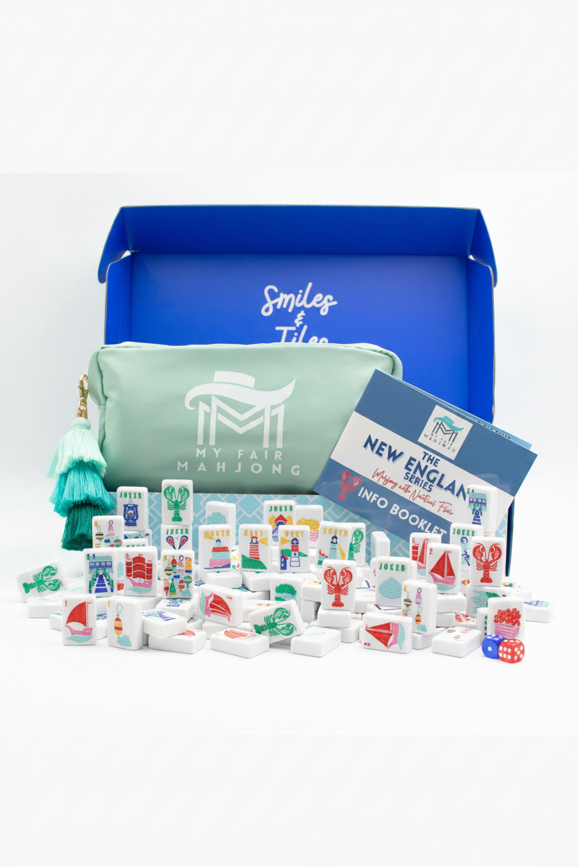 THE NEW ENGLAND SERIES | Mahjong with Nautical Flair