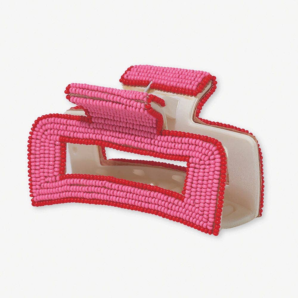 Lola Solid Color With Piped Edges Claw Pink