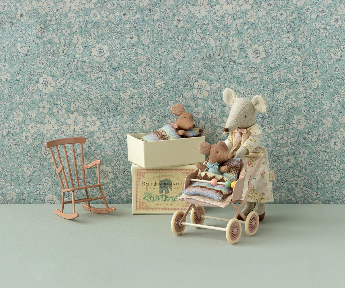 Dark Powder Rocking Chair
