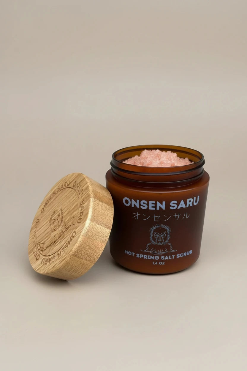 Onsen Saru Hot Spring Salt Scrub