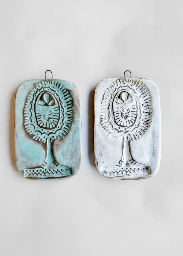 Diana Fayt Folk Tree Wall Tile