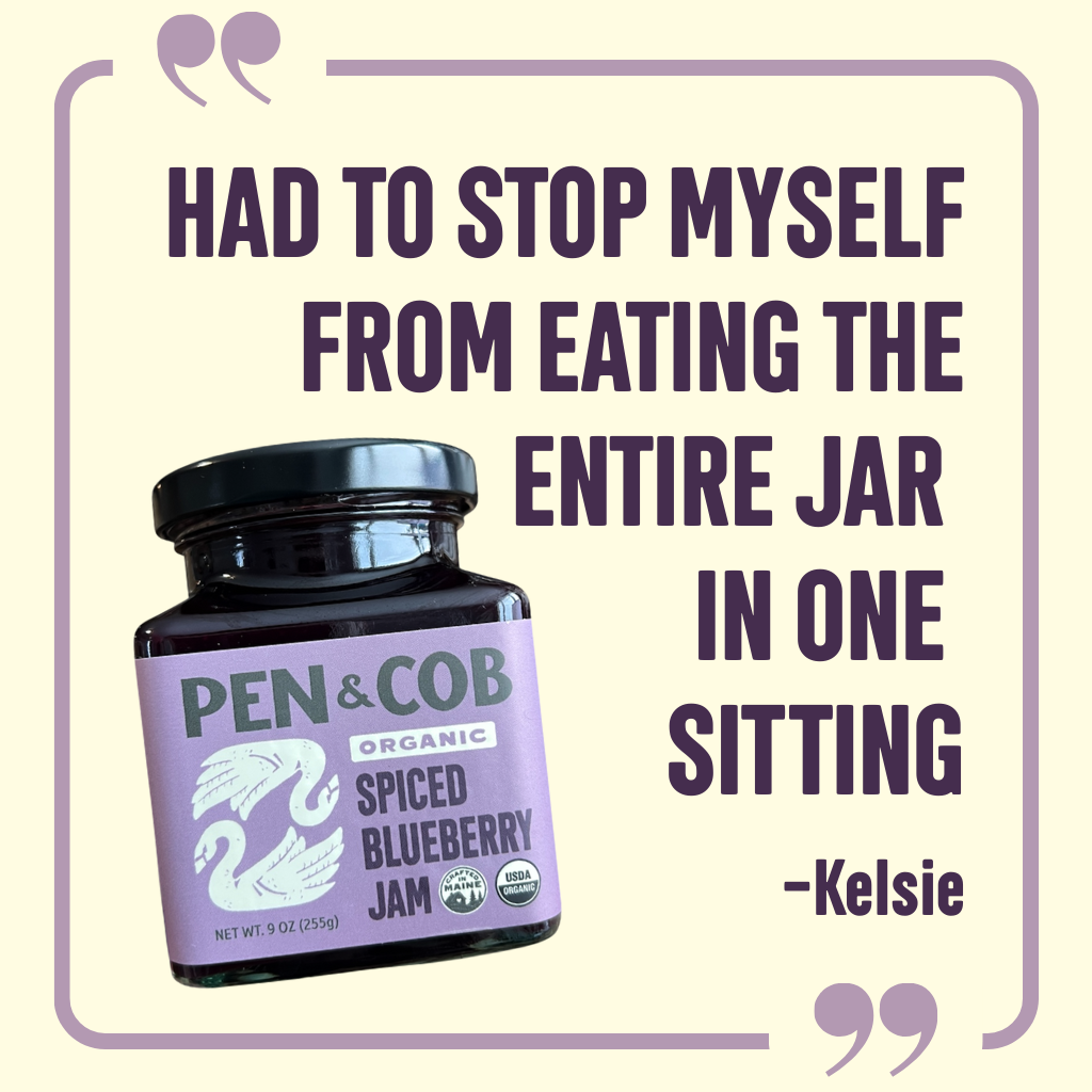 Organic Spiced Blueberry Jam