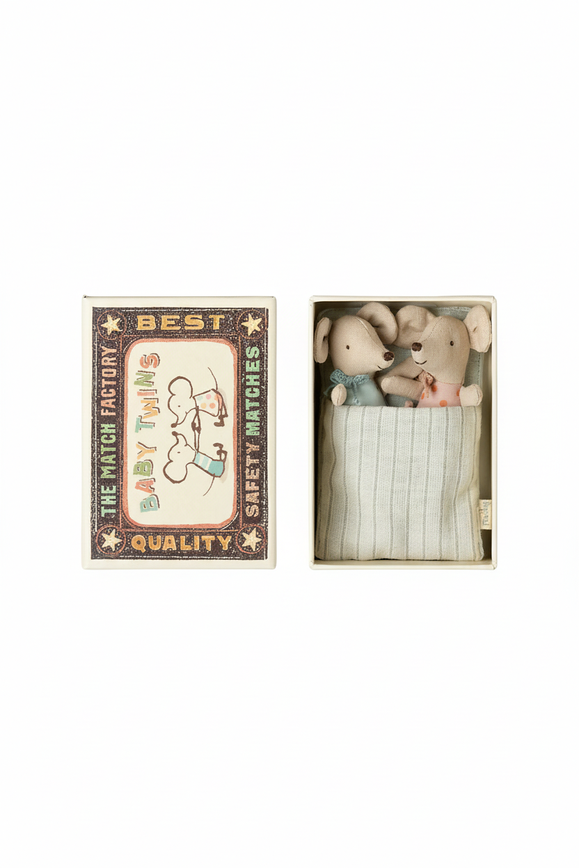 Sweet Baby Twins Matchbox Mice