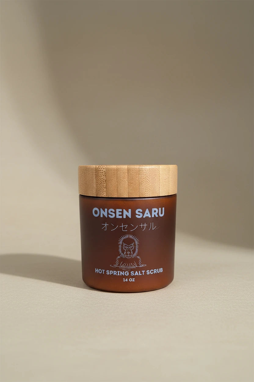Onsen Saru Hot Spring Salt Scrub