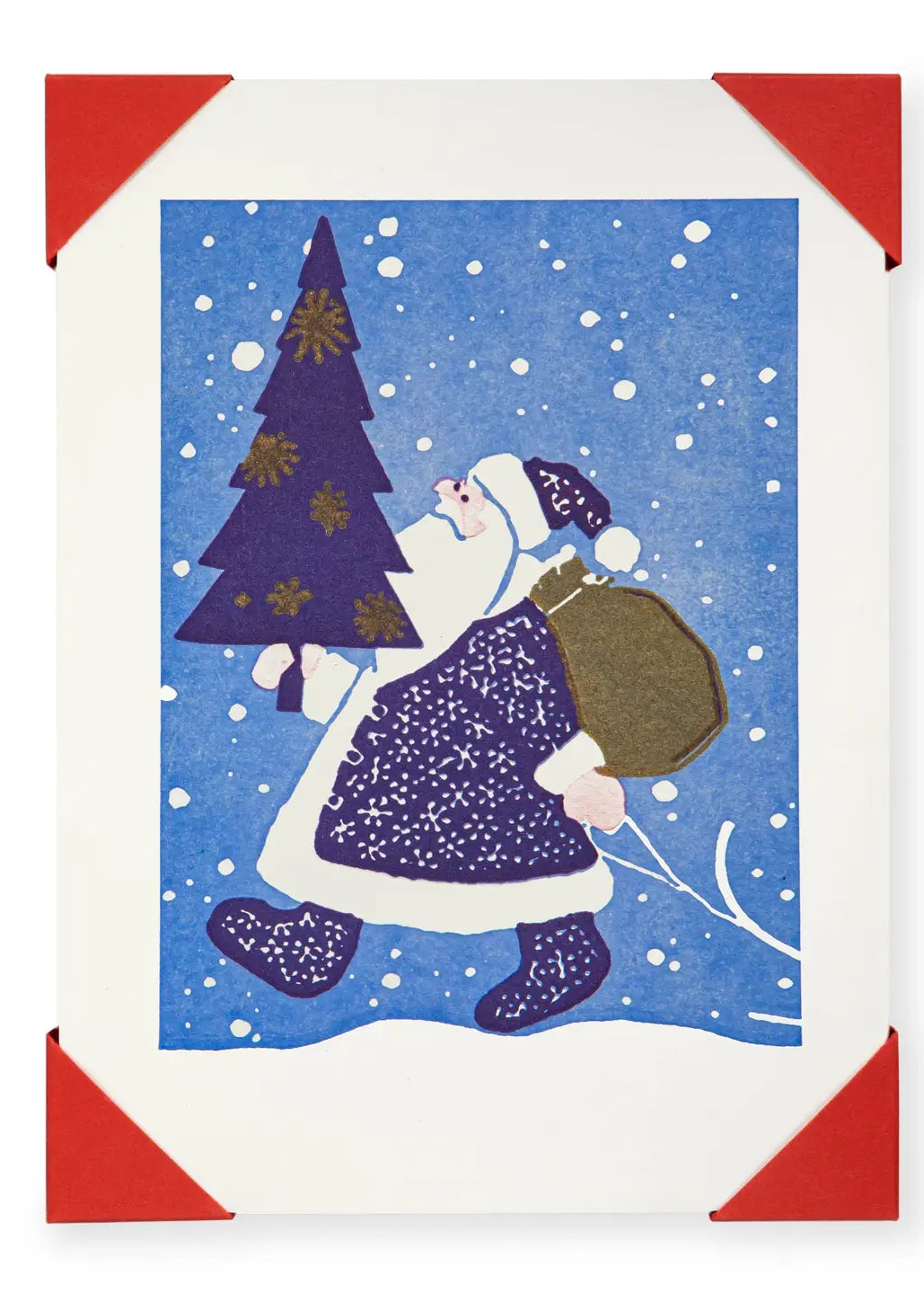 Vintage Father Notelet Christmas Card