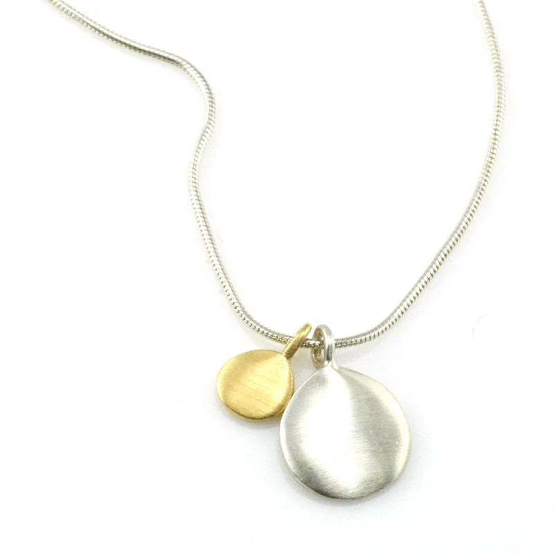Double Discs Necklace