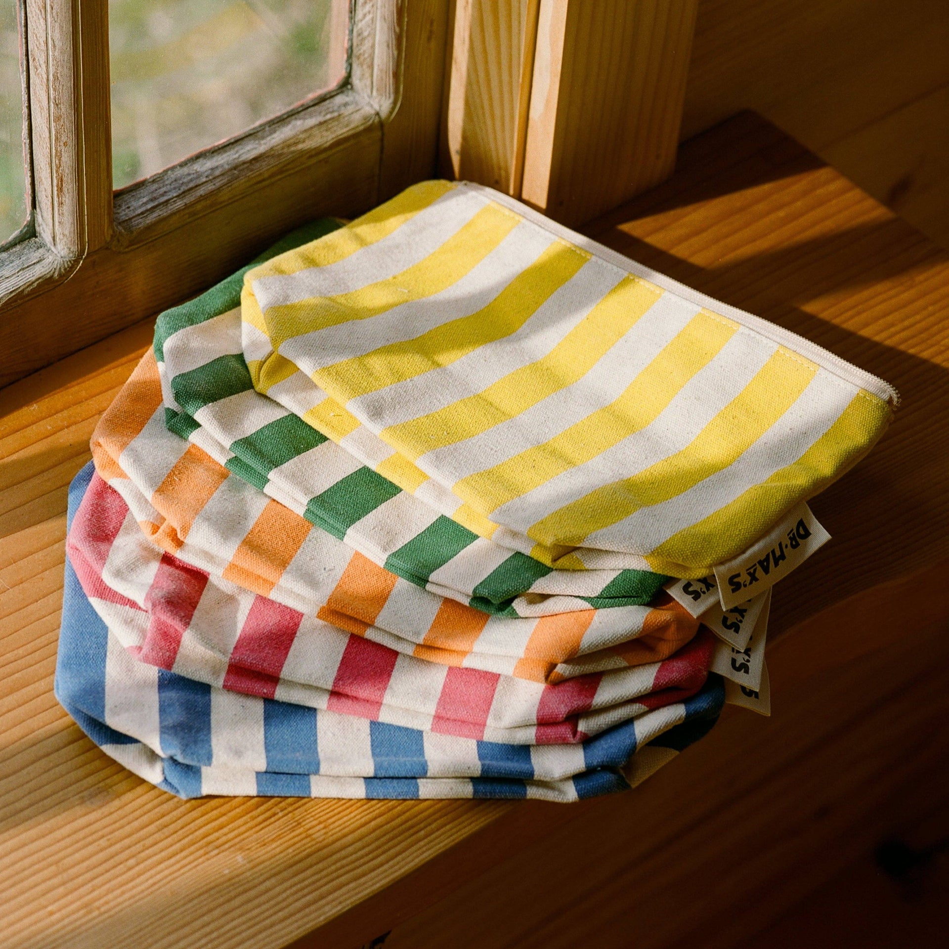 Organic Cotton Zipper Bags