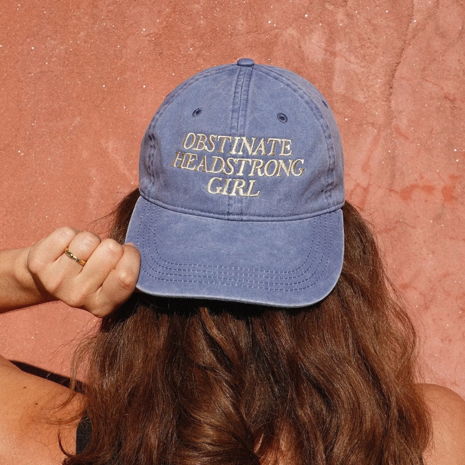 Pride & Prejudice "Obstinate, Headstrong Girl" Hat