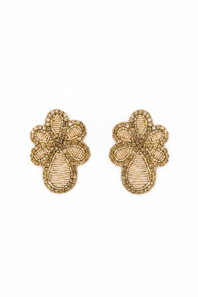 Mercer Earrings in Gold