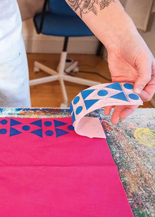 Art of Fabric Block Printing By Andria Green