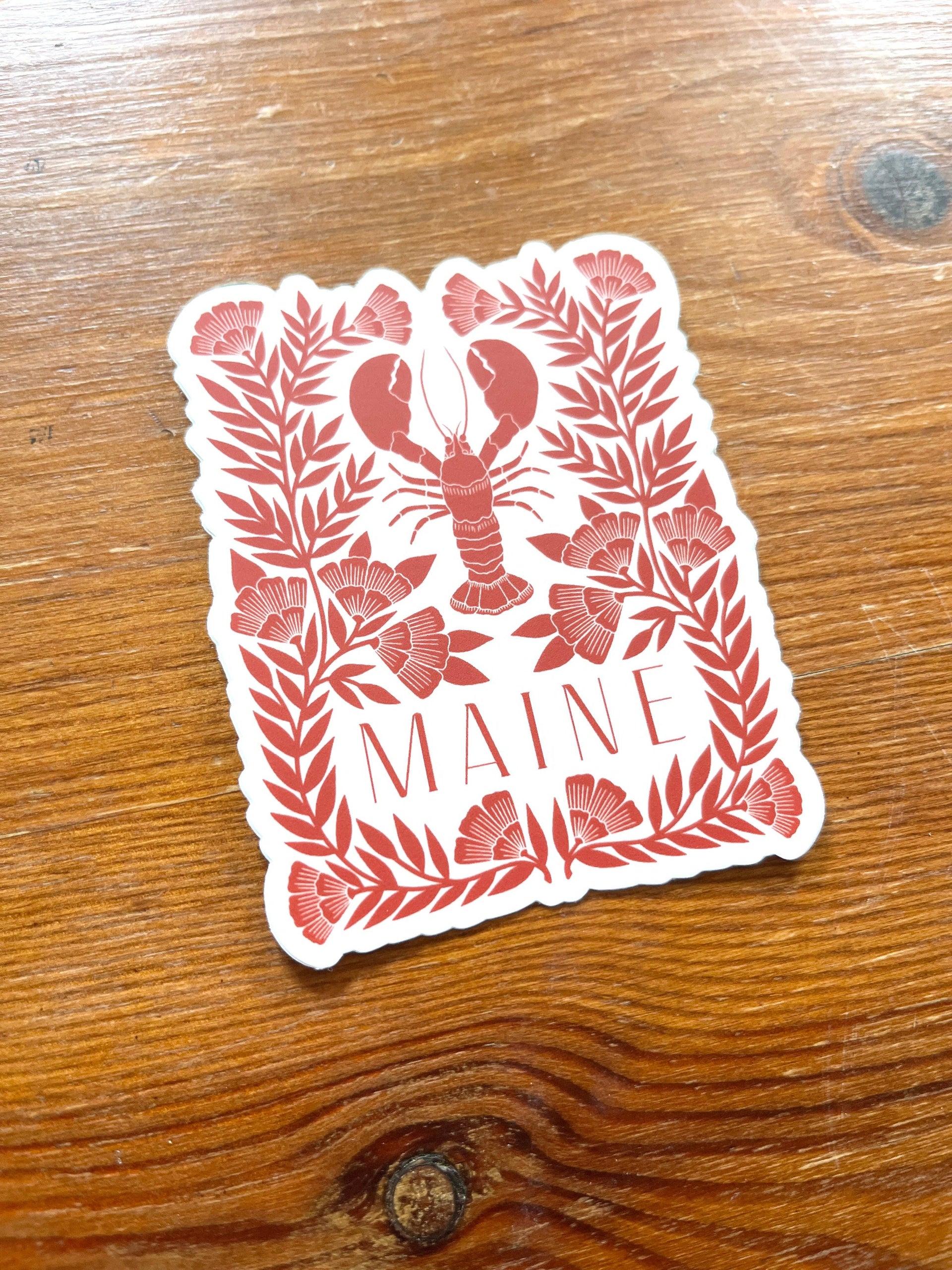 Maine Lobster Sticker