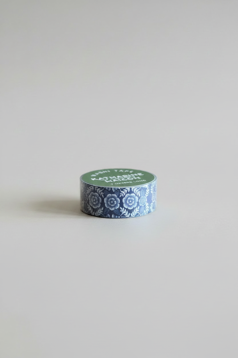 Katharine Watson Washi Tape - Blue Floral