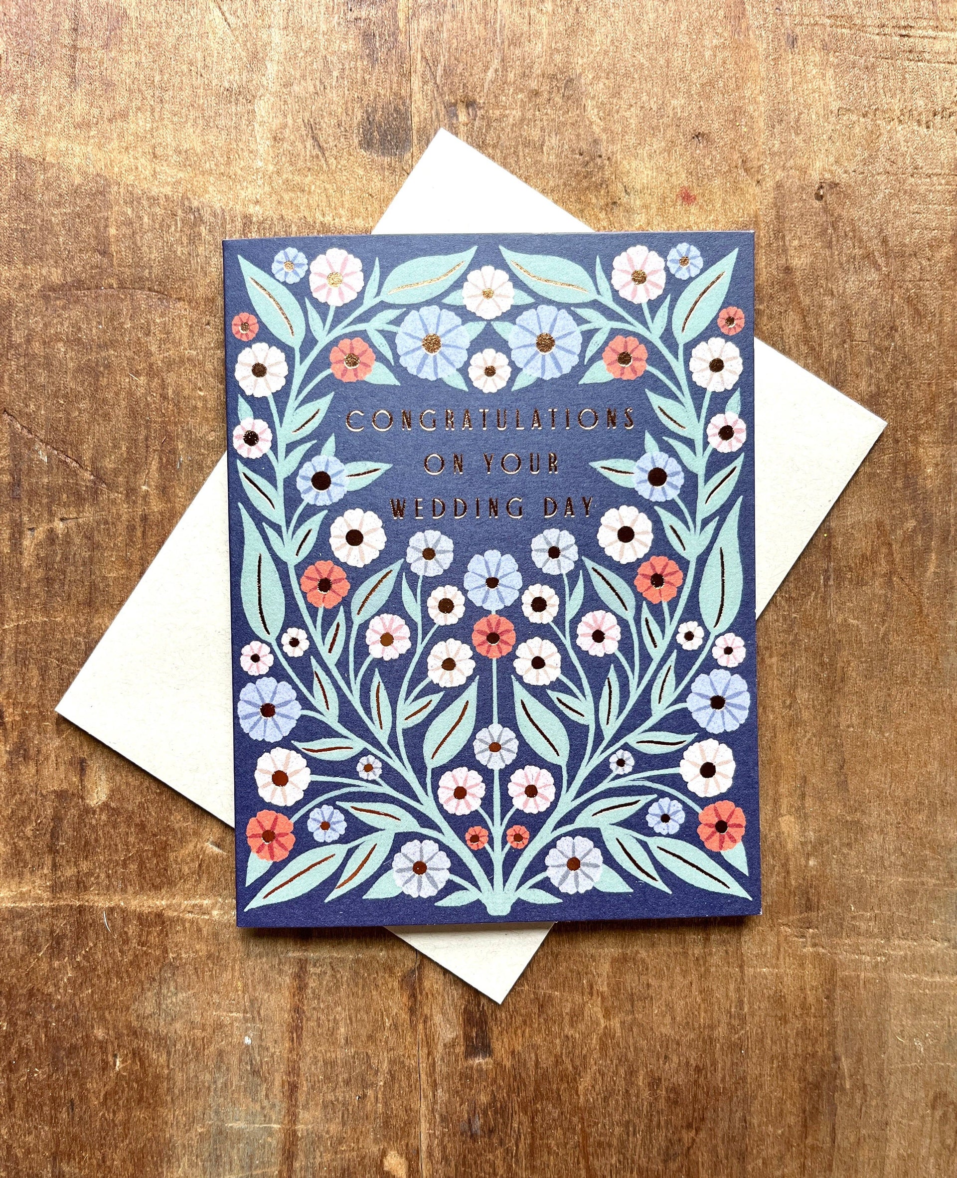 "Congratulations on Your Wedding Day," Greeting Card