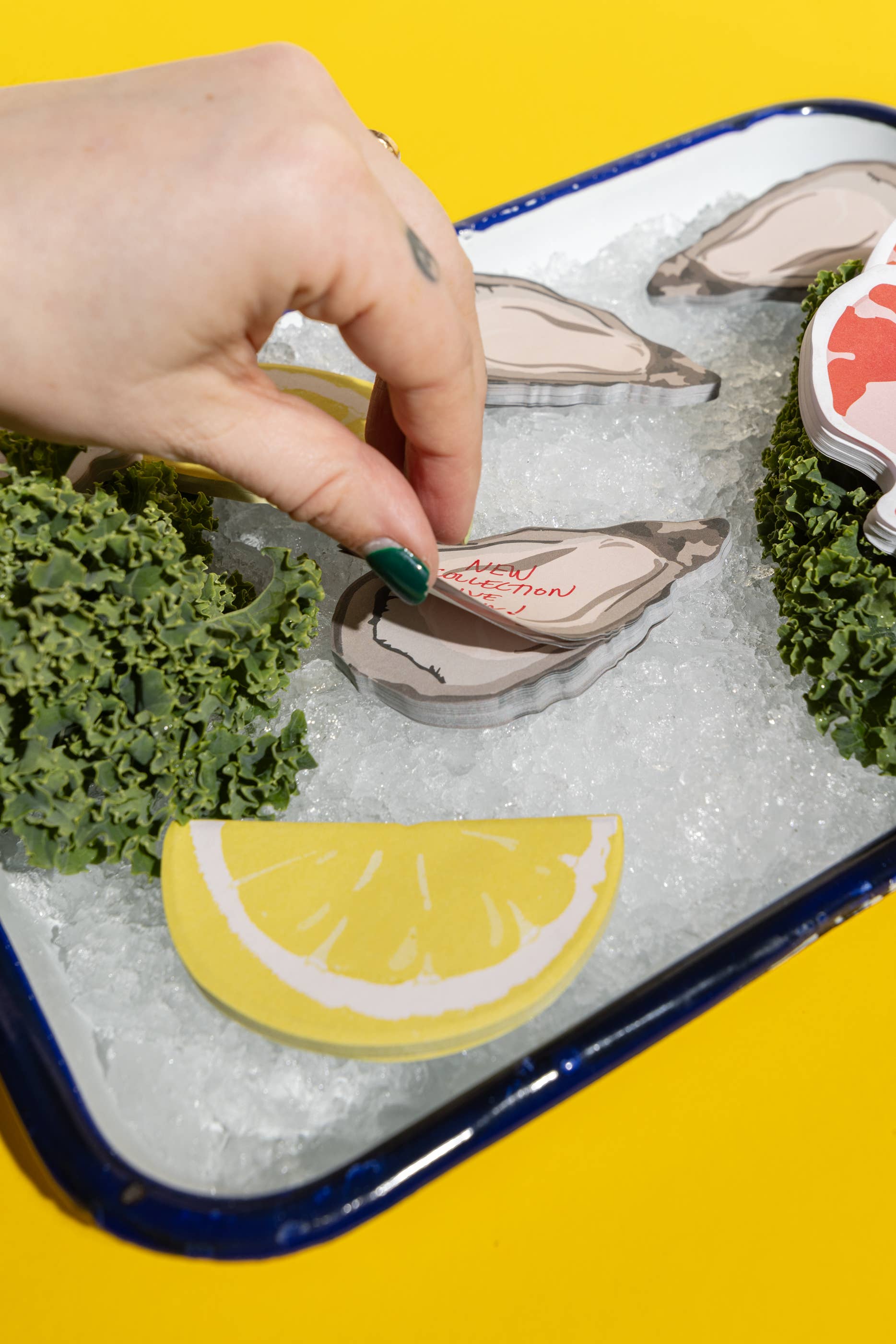 Lemon Slice Die-cut Sticky Notes