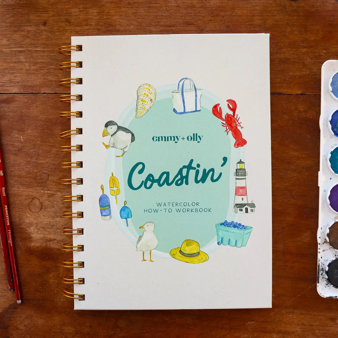 Coastin’  A Watercolor Workbook