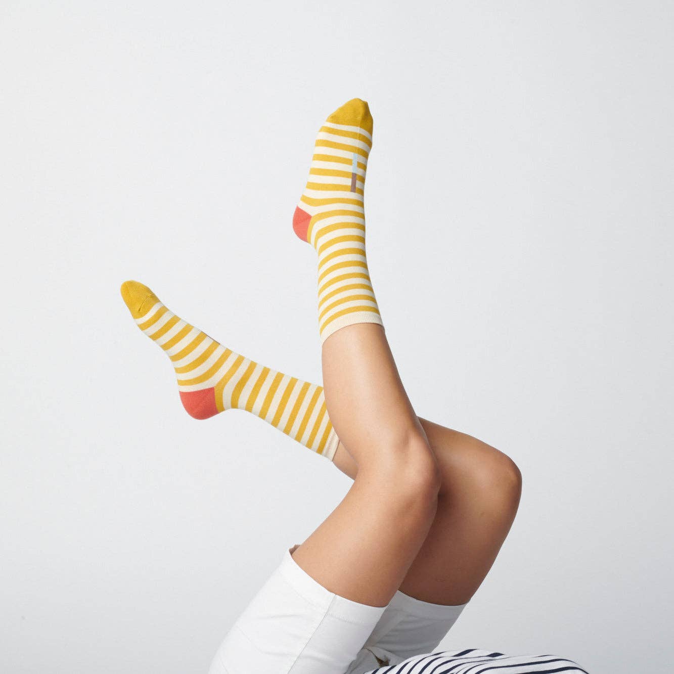 California Gold Eureka Regular Stripe Crew Socks