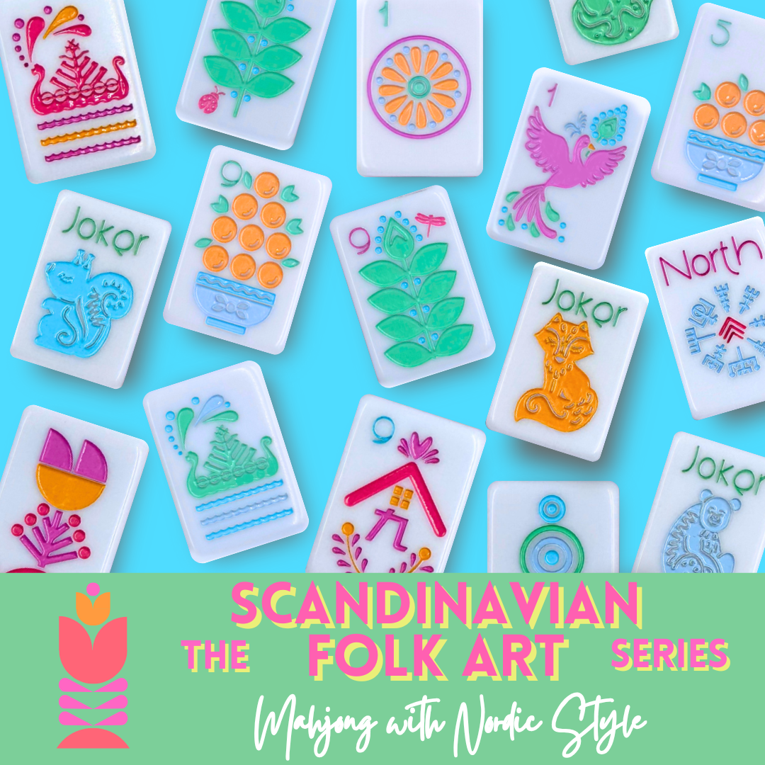 The Scandinavian Folk Art Mahjong