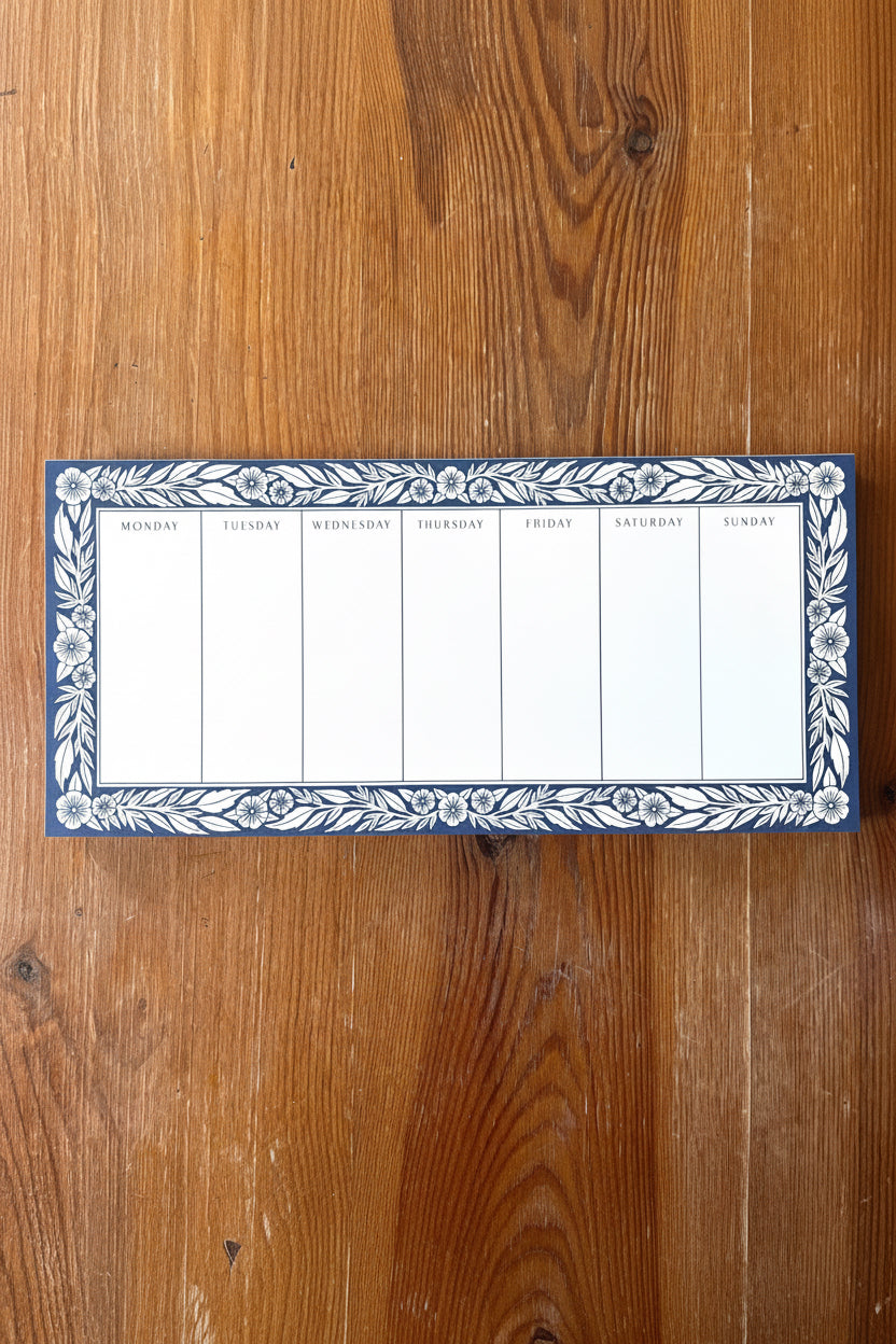 Weekly View Notepad