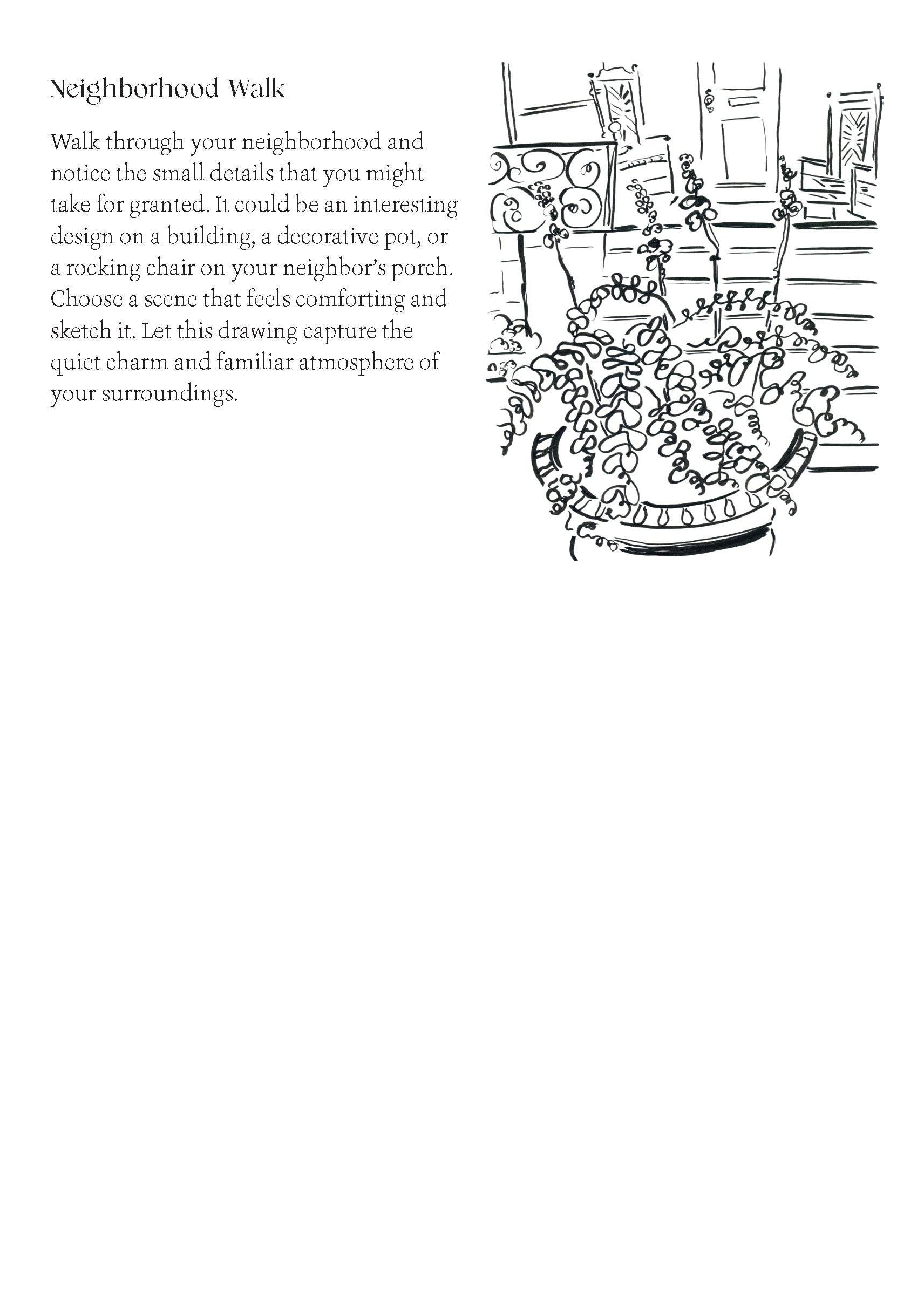 Quiet Moments: A Guided Sketchbook
