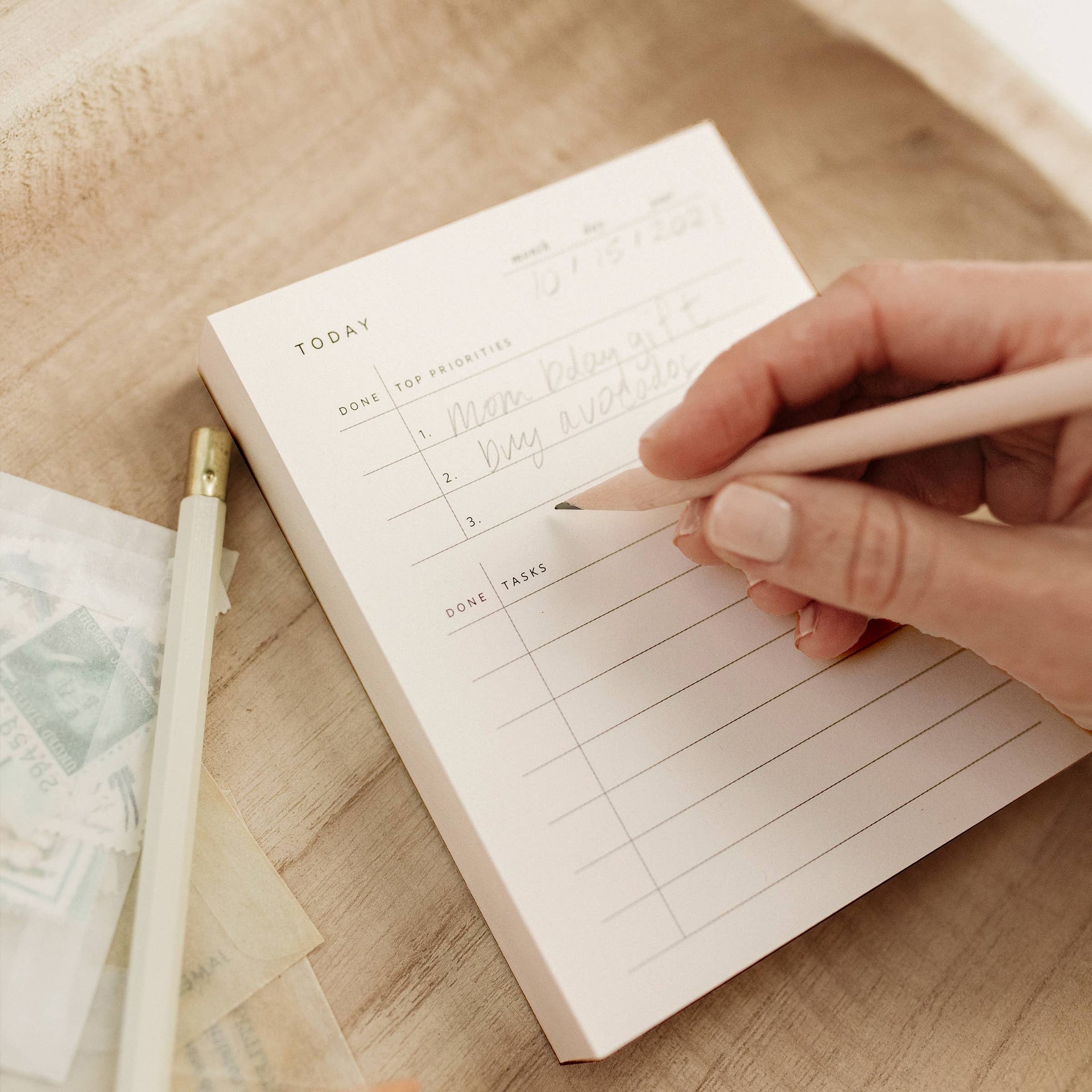 To Do Today Block Notepad