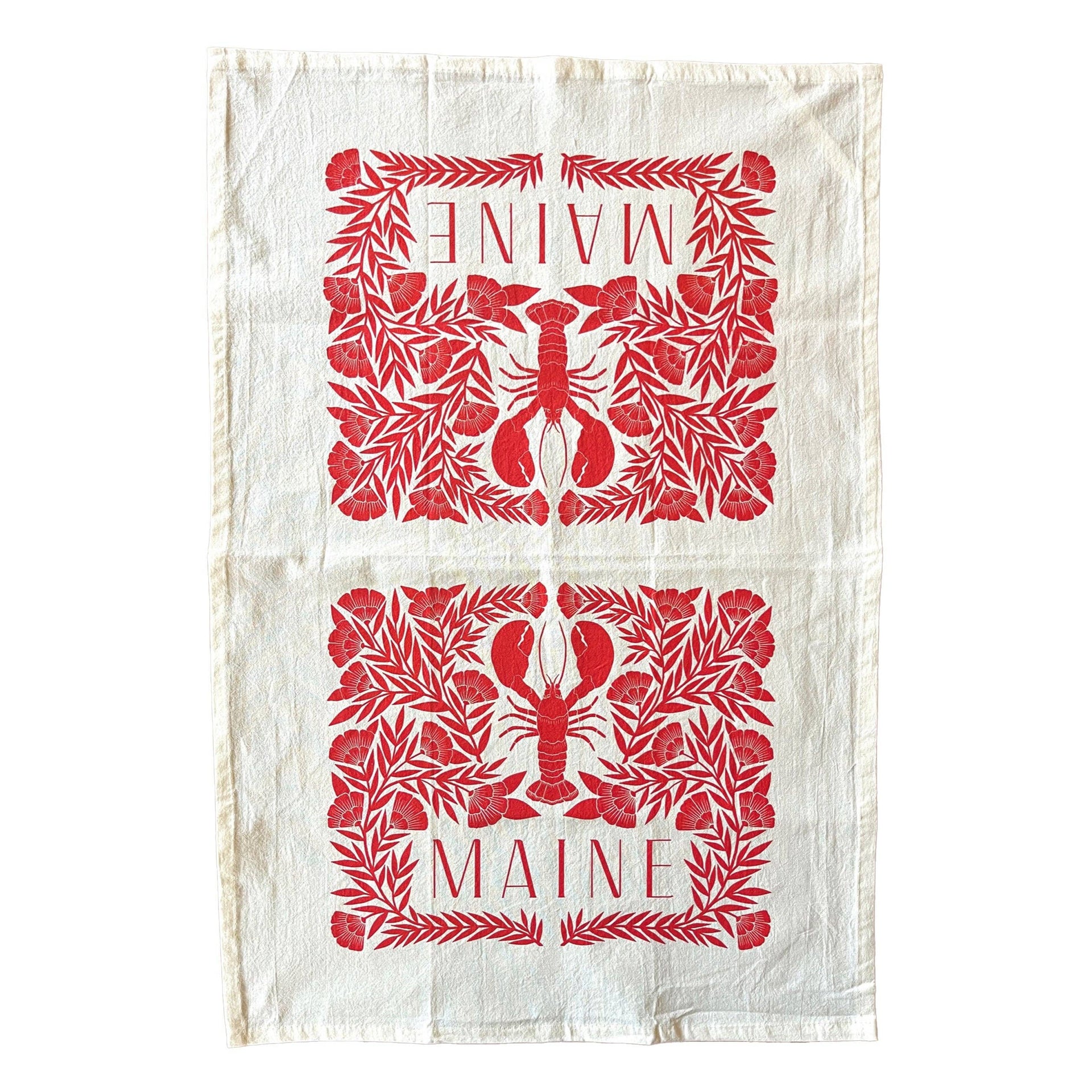 Maine Lobster Tea Towel