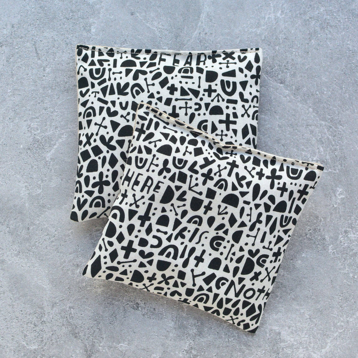 Black & White Icons Lavender Sachet Bundle