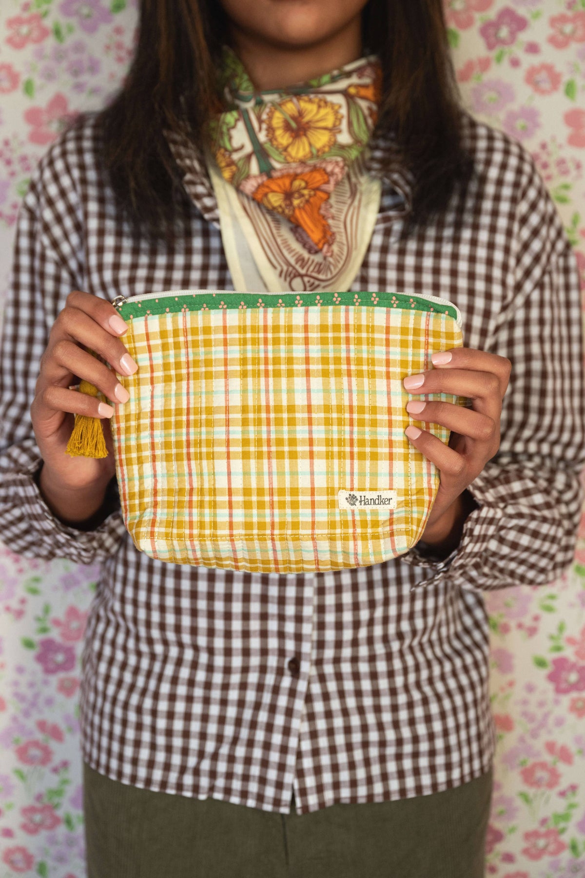 Marmee Quilted Zipper Pouch