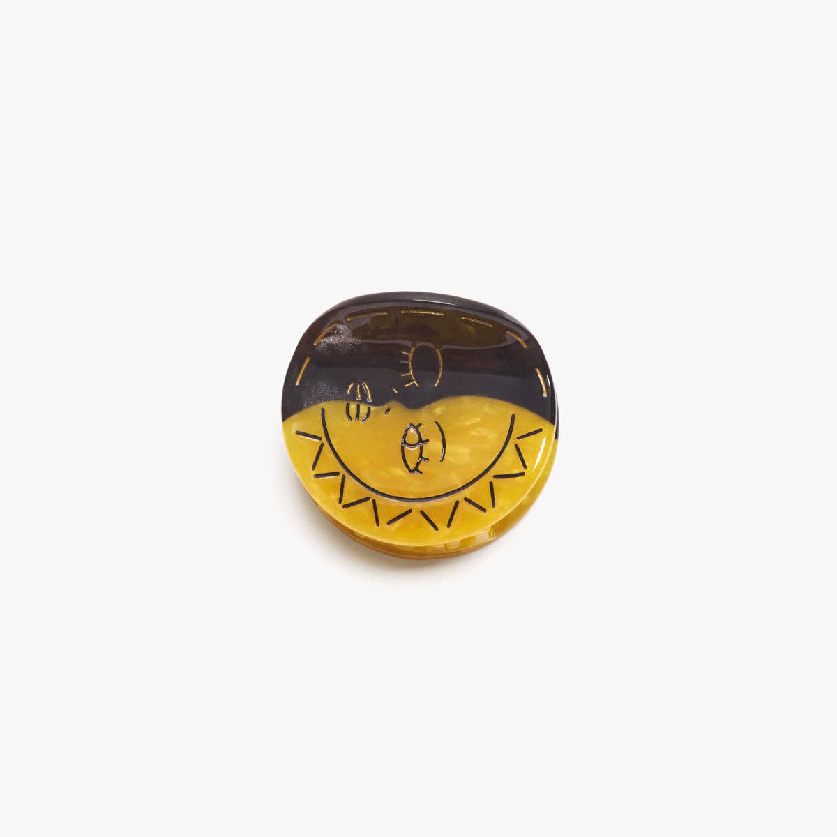 Eclipse Claw - Sun and Moon Celestial Acetate Hair Clip
