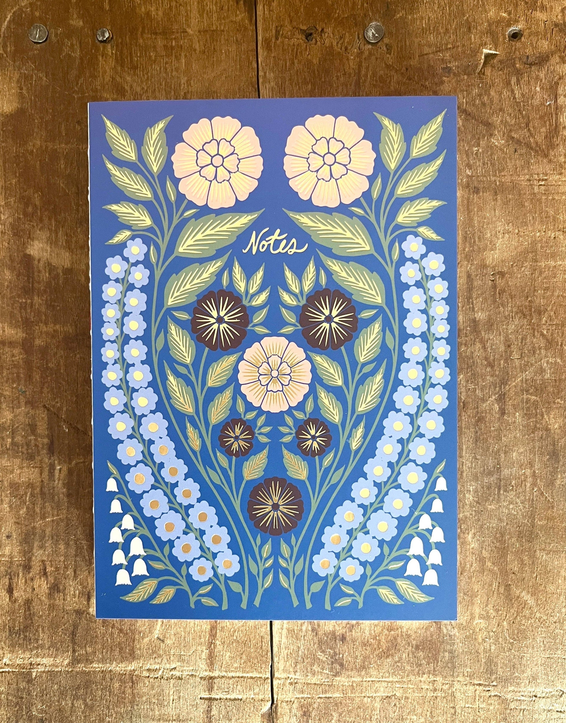 Naked Spine Journal: Foil Floral