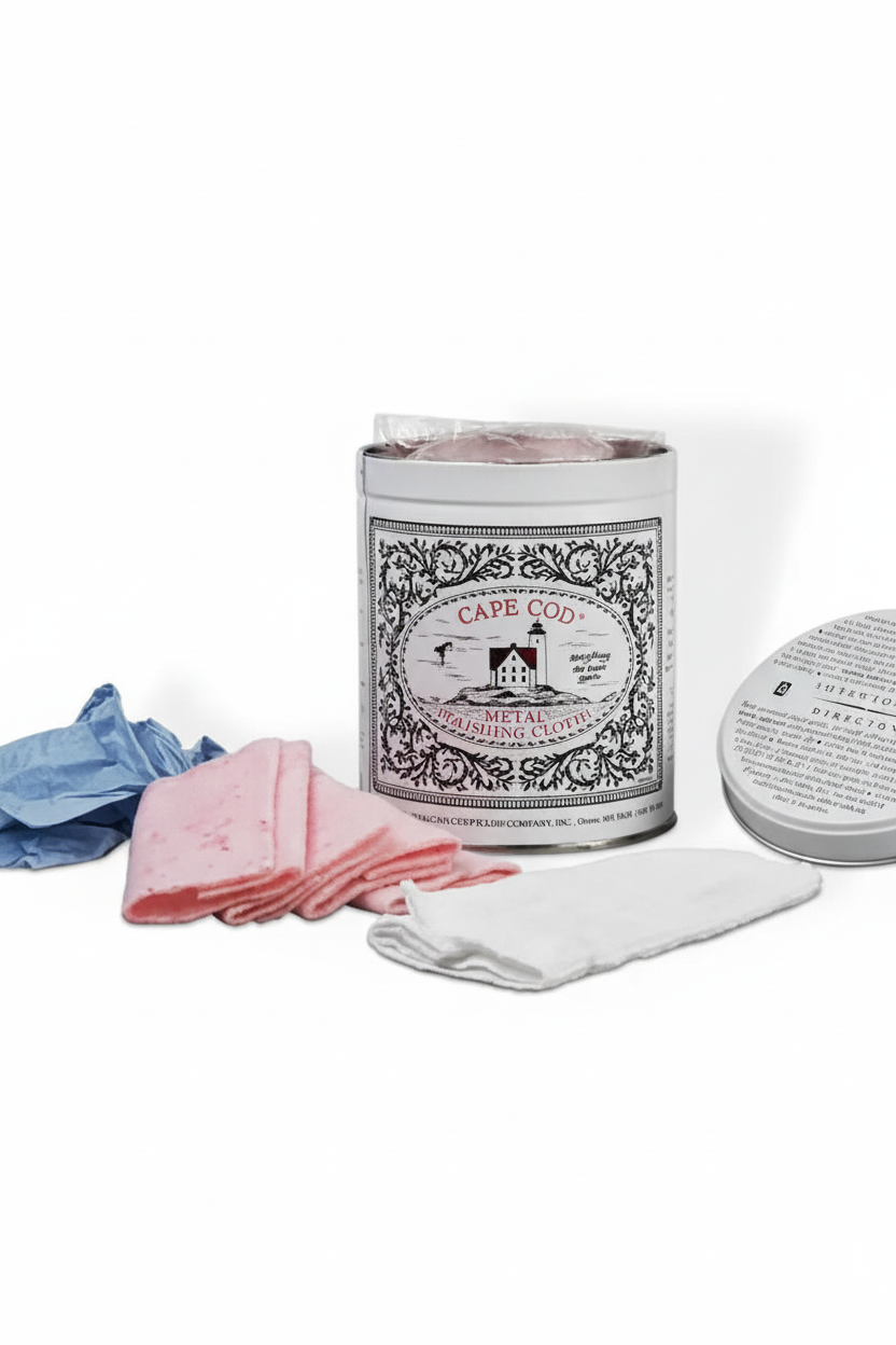 Cape Cod Metal Polishing Cloths Economy Size Tin