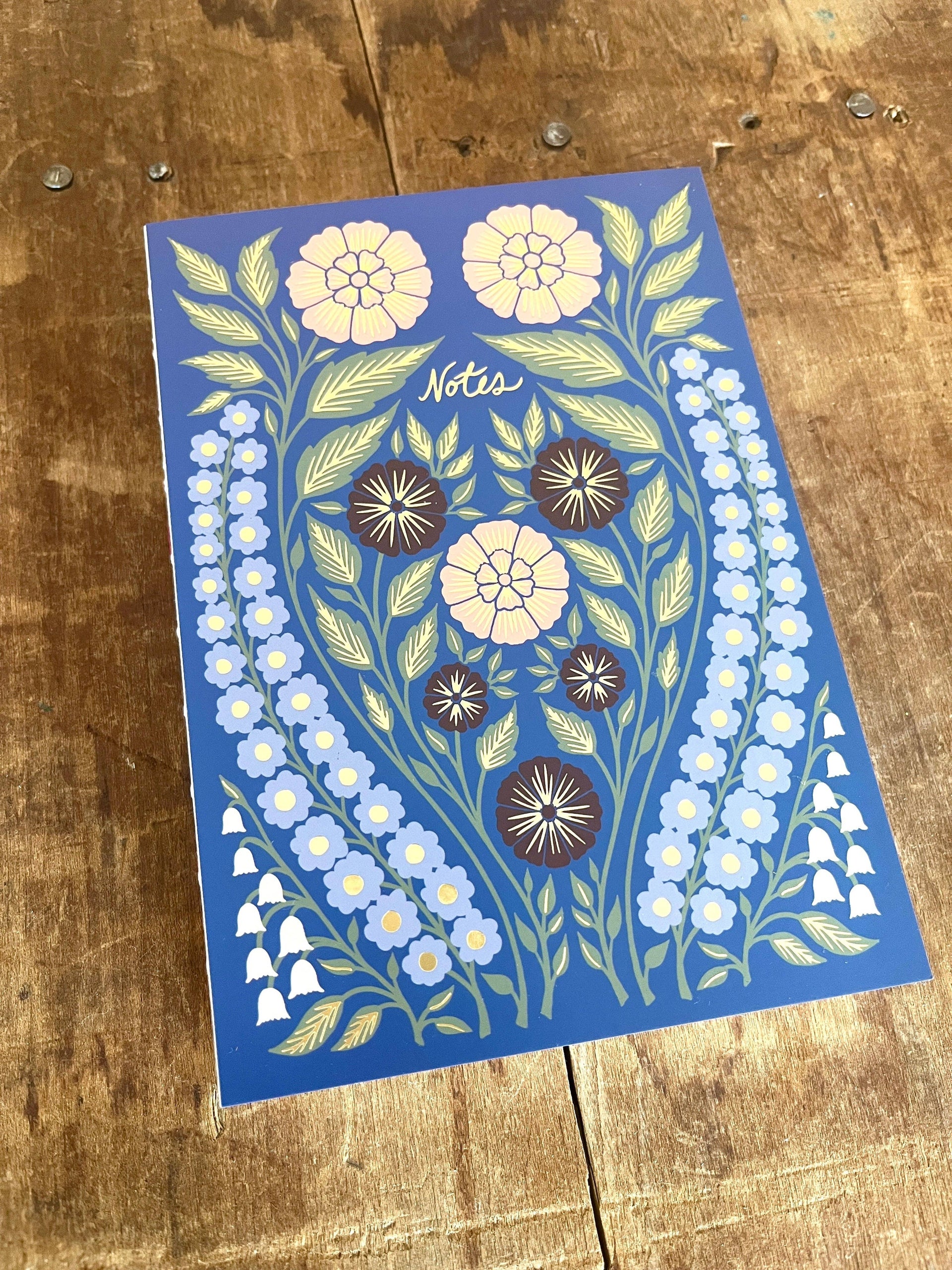 Naked Spine Journal: Foil Floral