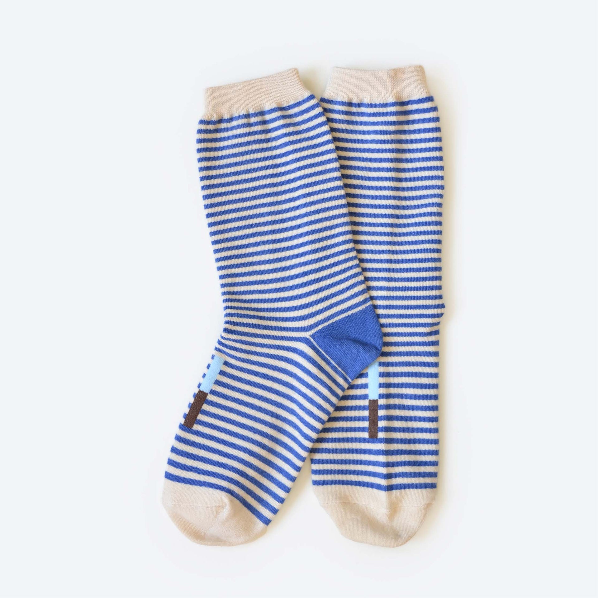 Pacific Cole Thin Stripe Crew Socks