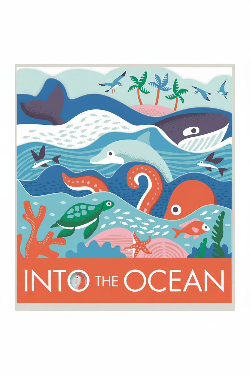 Into the Ocean: A Board Book