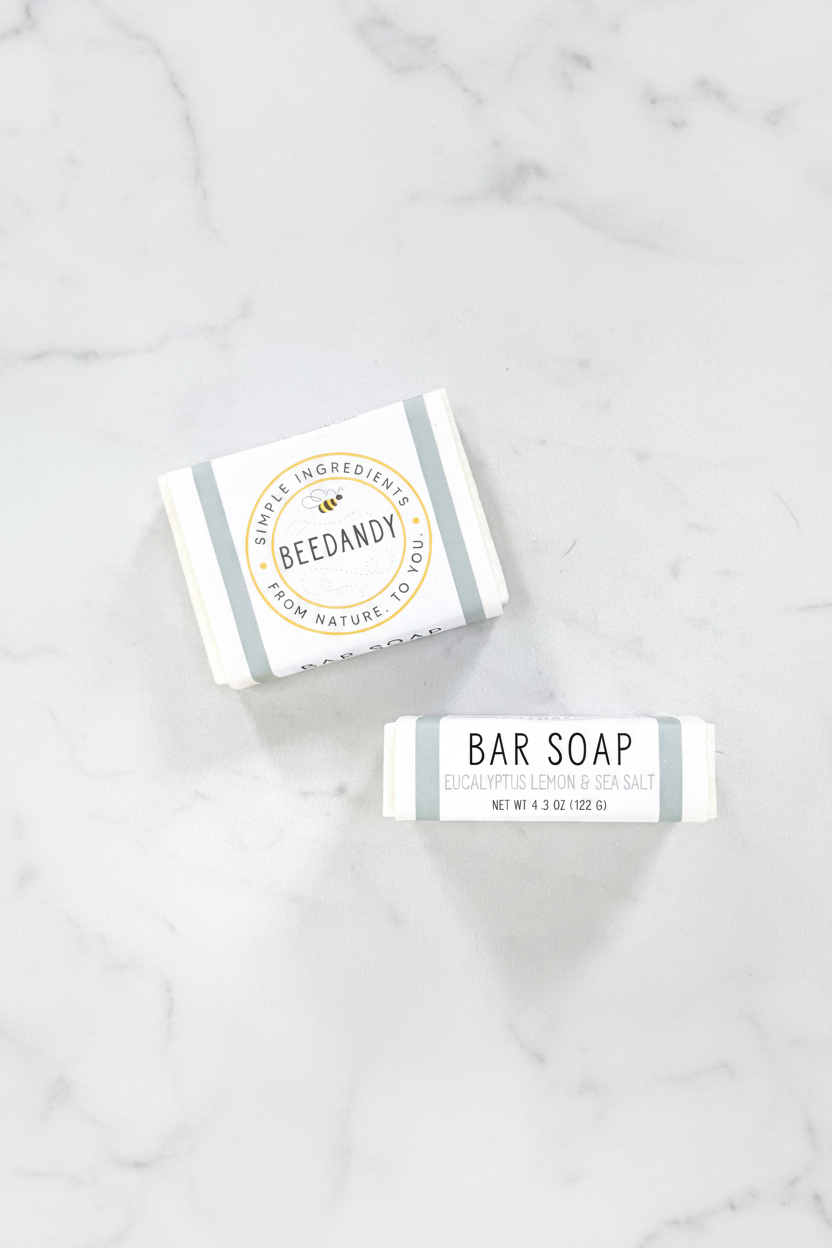Eucalyptus Lemon & Sea Salt Bar Soap 4.3 oz