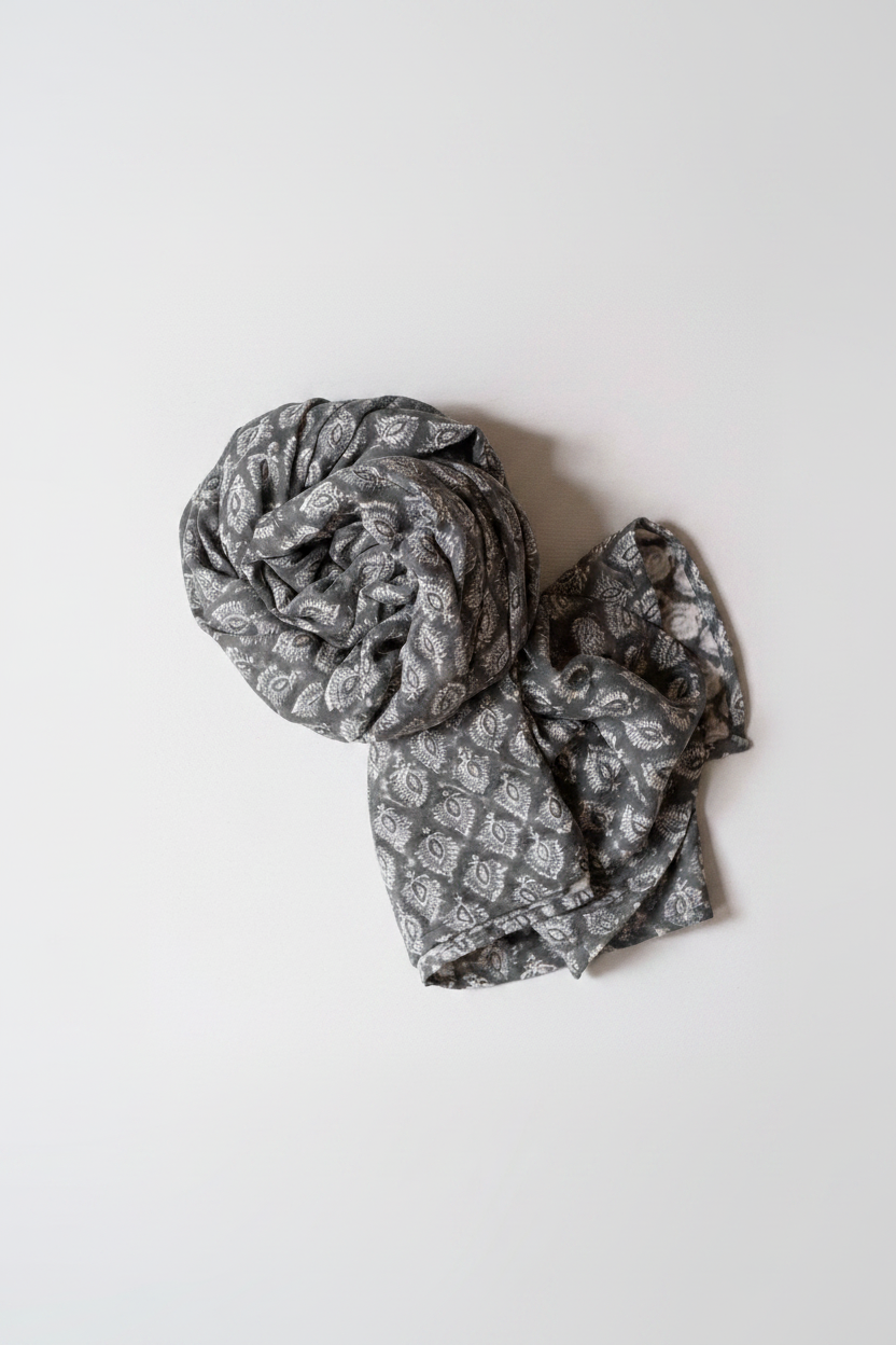 Double Gauze Scarf- Pai Forest