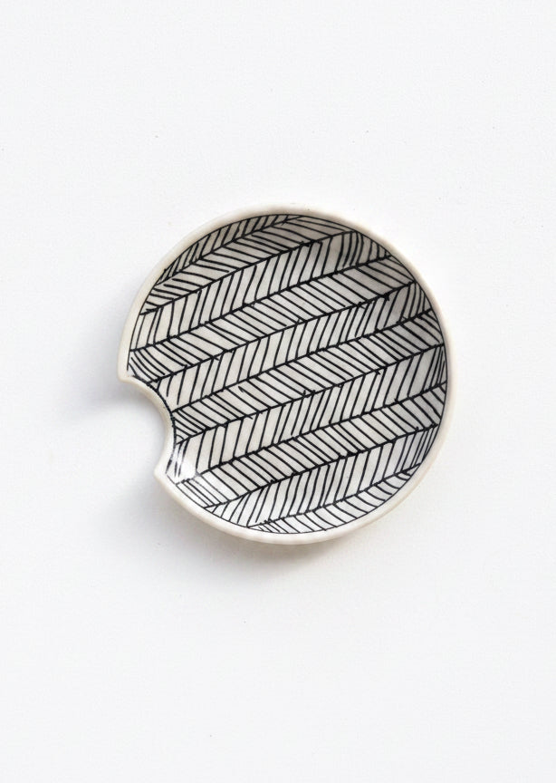 Herringbone Spoon Rest