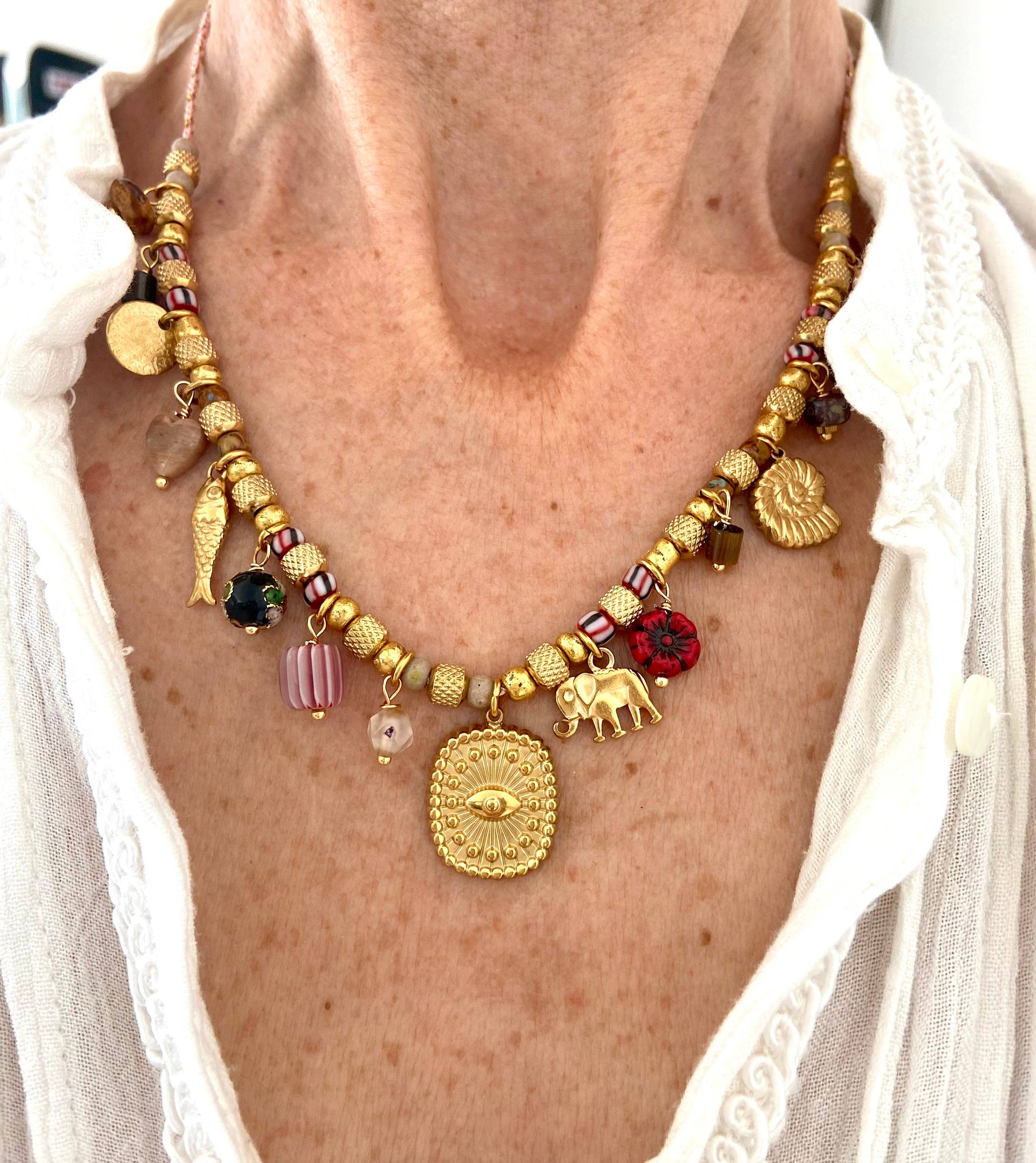 Pondicherry necklace