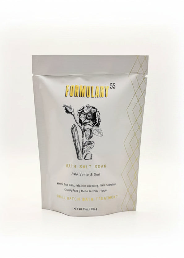 Palo Santo & Oud Bath Salt Soak