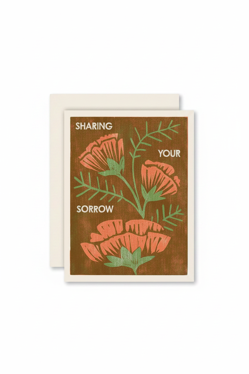 Sharing Your Sorrow Sympathy Card