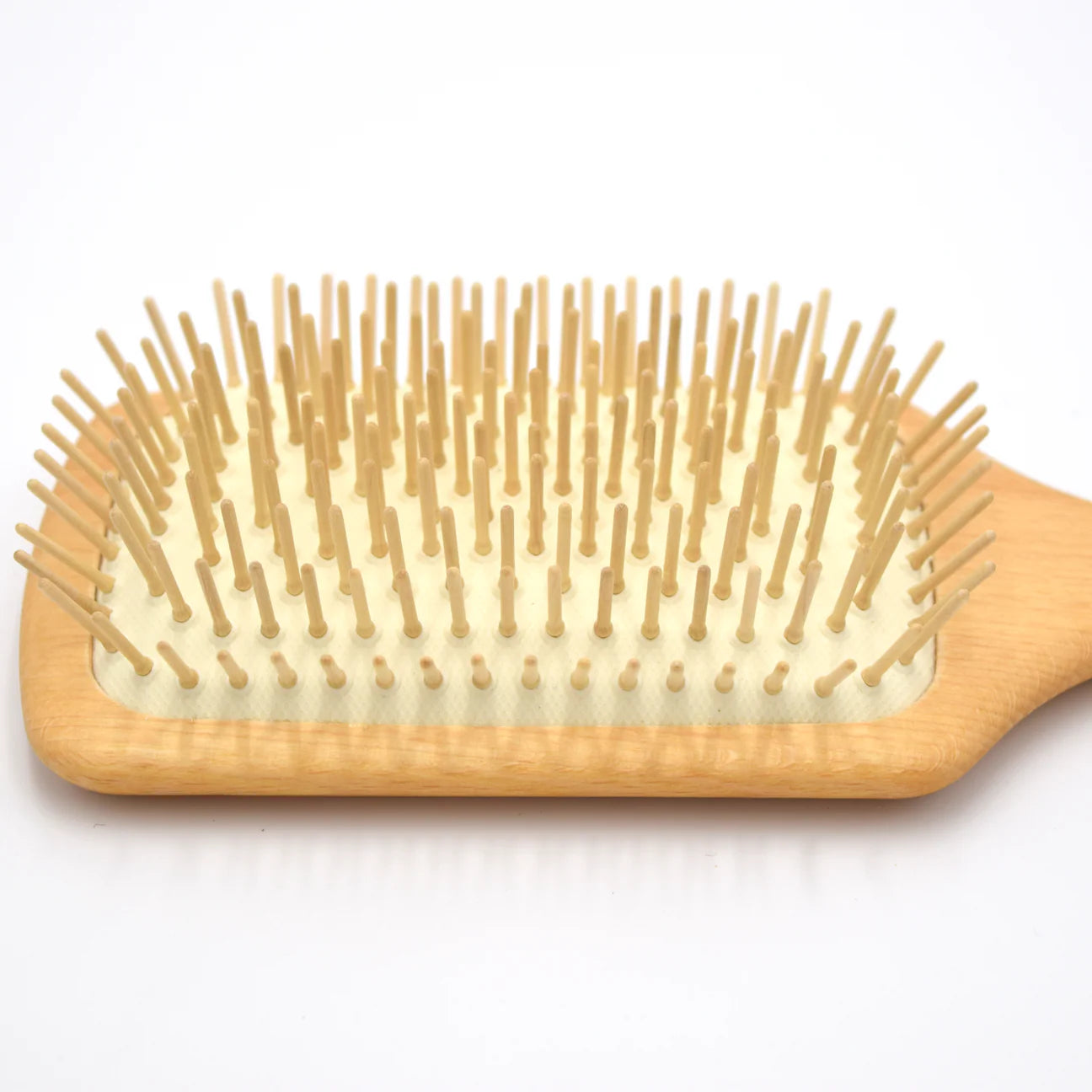 Hair Brush Paddle Wood Pins