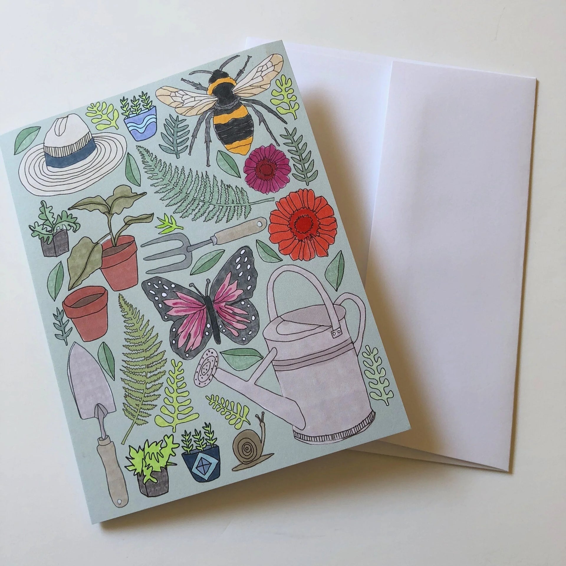 Gardening Notecard Set  by Jennifer Judd-McGee