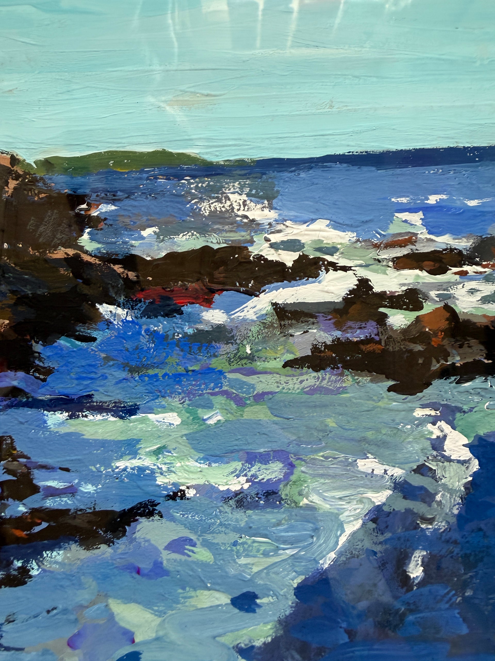 Near Thunder Hole by Susan Graeber