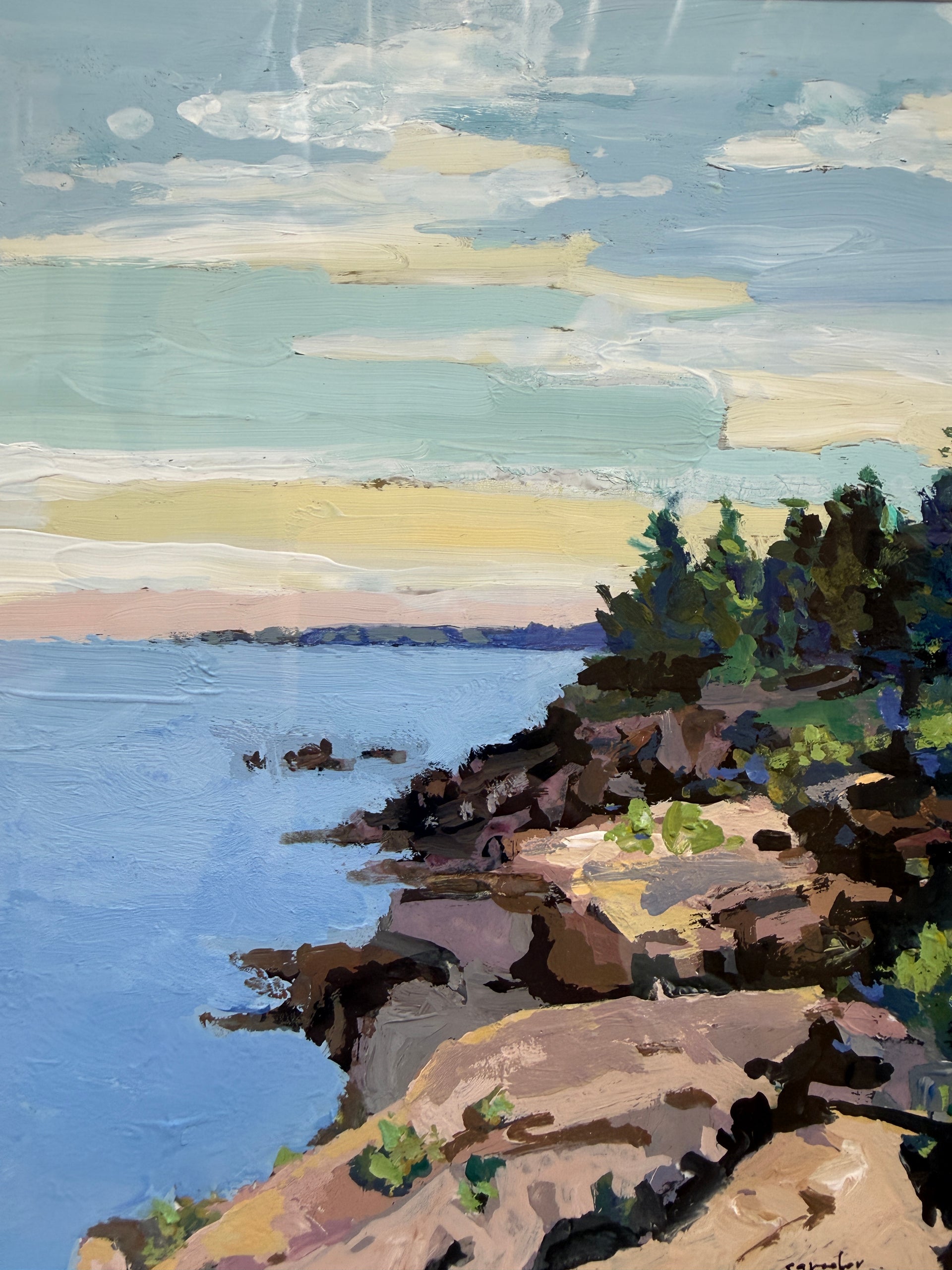 Near Otter Point by Susan Graeber