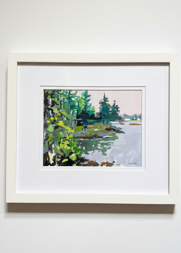 Southwest Harbor Bridge by Susan Graeber
