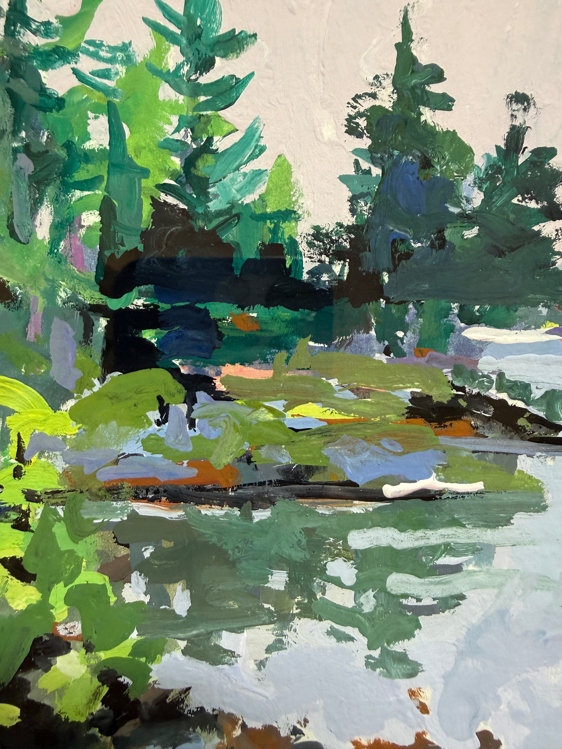 Southwest Harbor Bridge by Susan Graeber