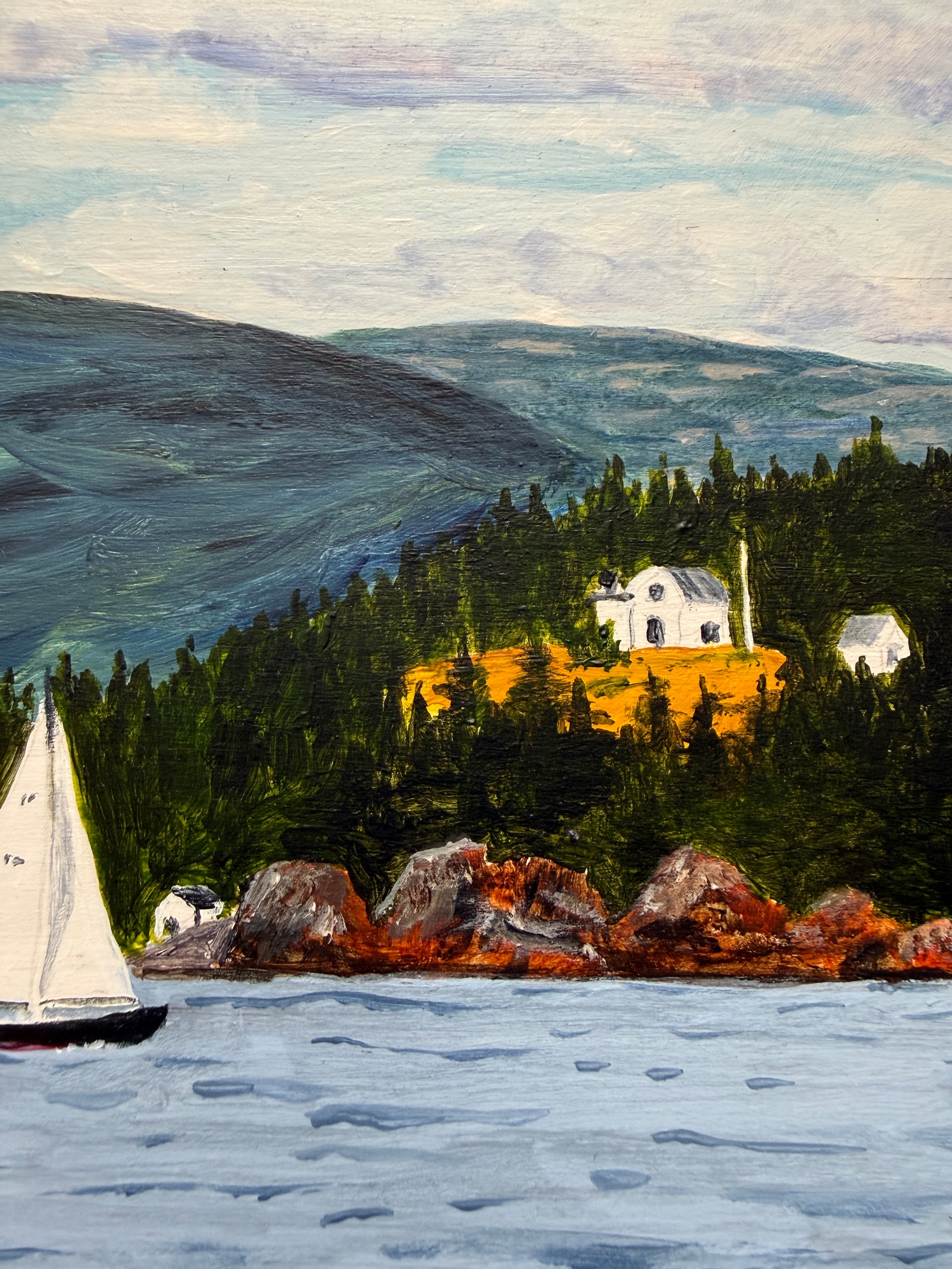 Bear Island Light by Cookie Horner