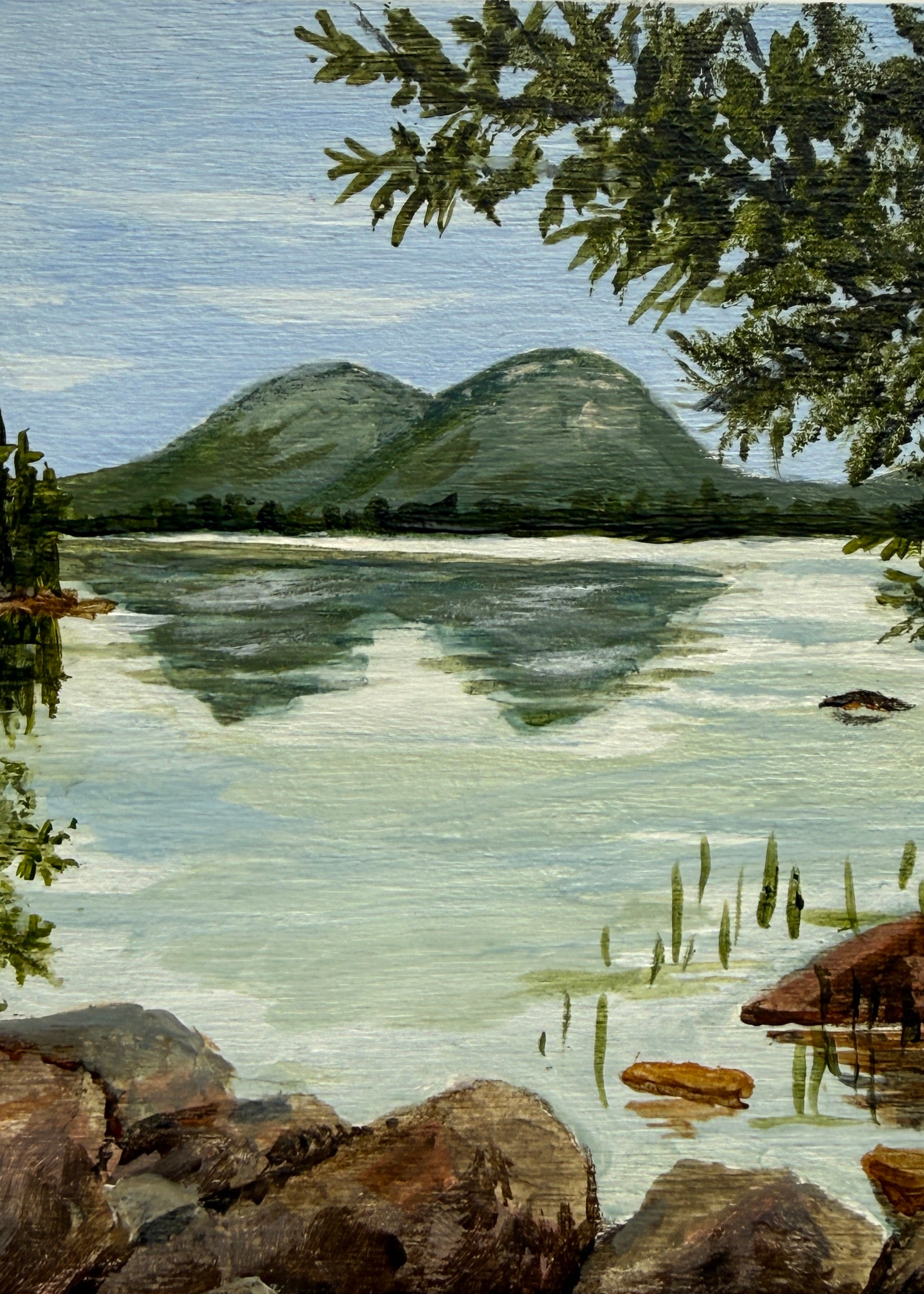 The Bubbles Jordan Pond by Cookie Horner