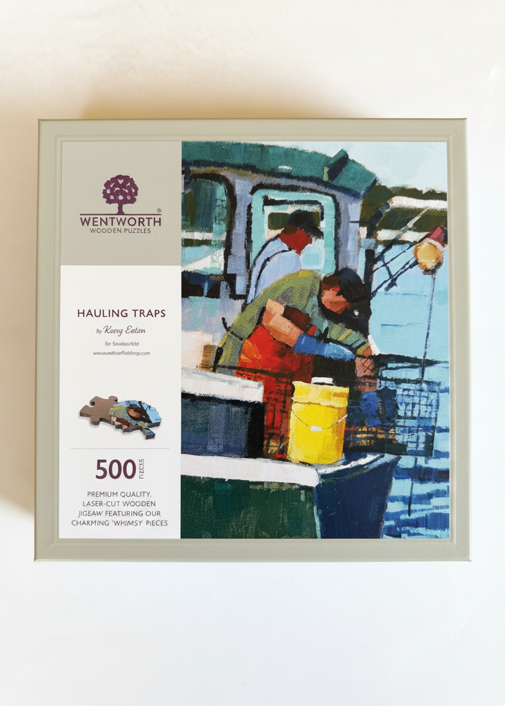 Hauling Traps Wooden Puzzle