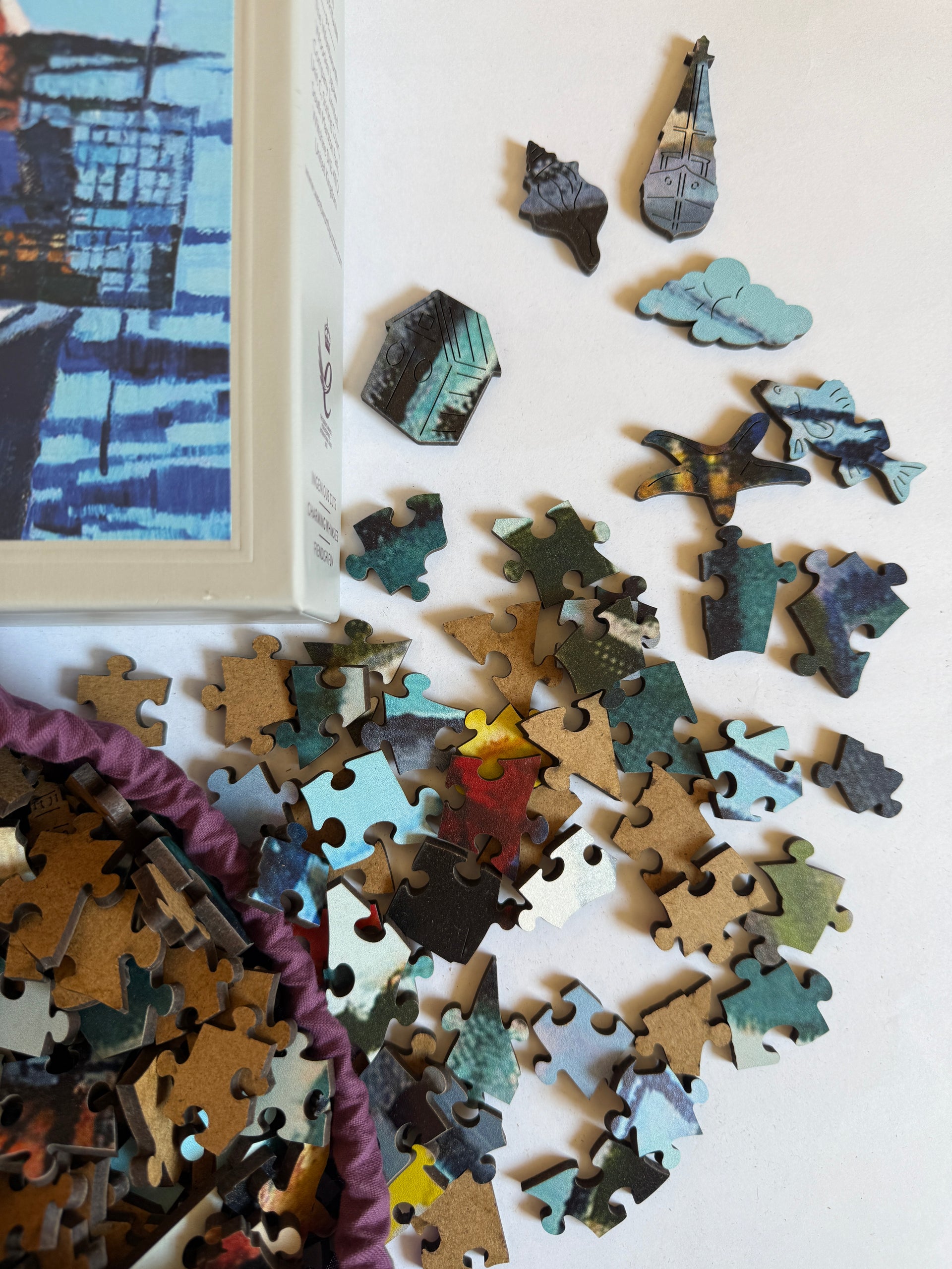 Hauling Traps Wooden Puzzle