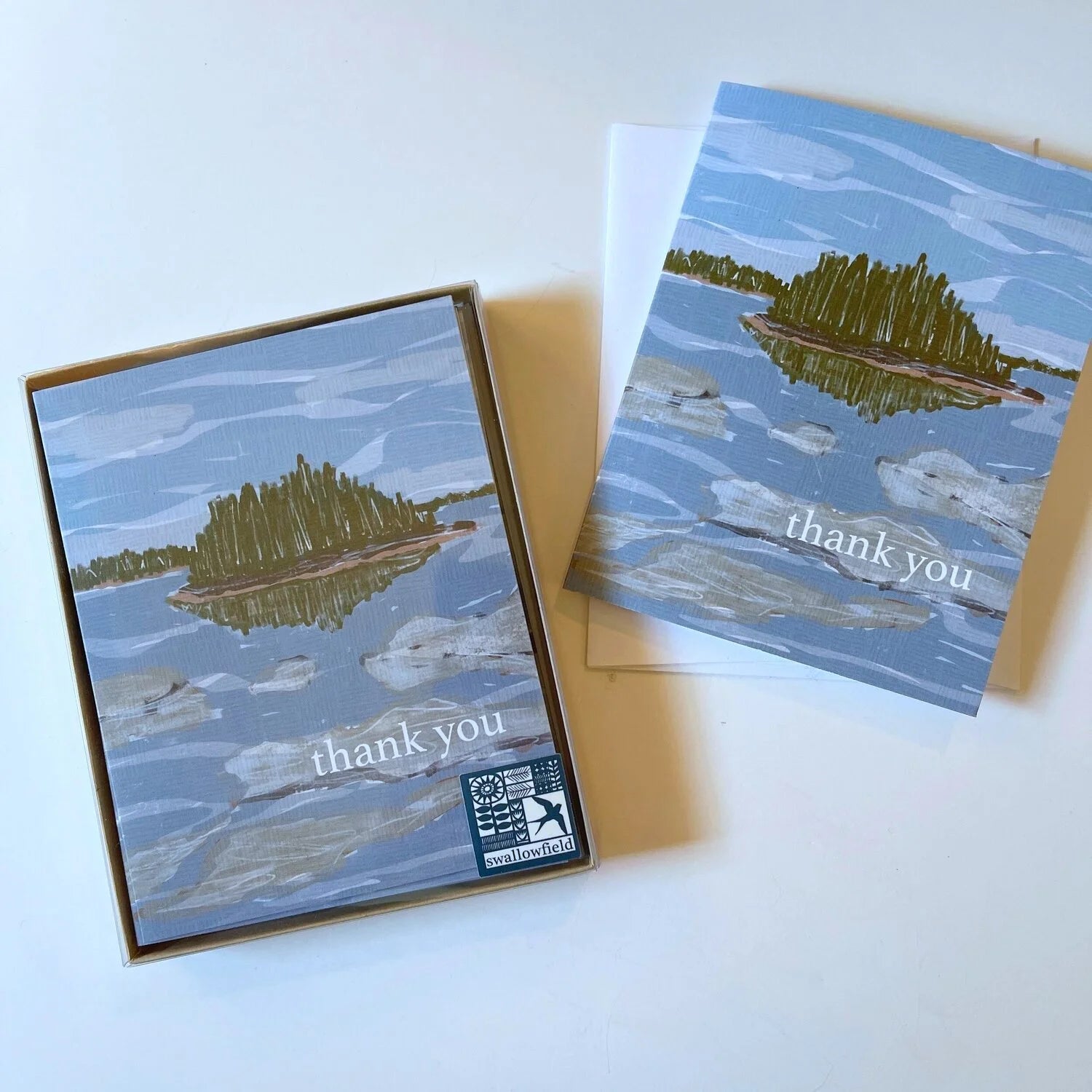 Thank You Island Card Set by Jennifer Judd-McGee
